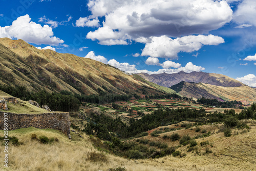 Clouds above The Peruvian Andes