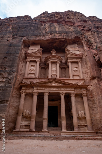 Wonderful Petra Treasury in Jordan