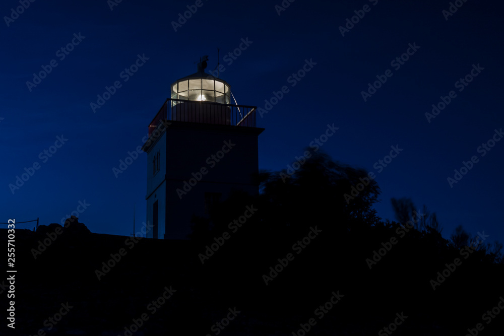 Cape Borda Lighthouse at sunset. Kangaroo Island, South Australia (SA), Australia