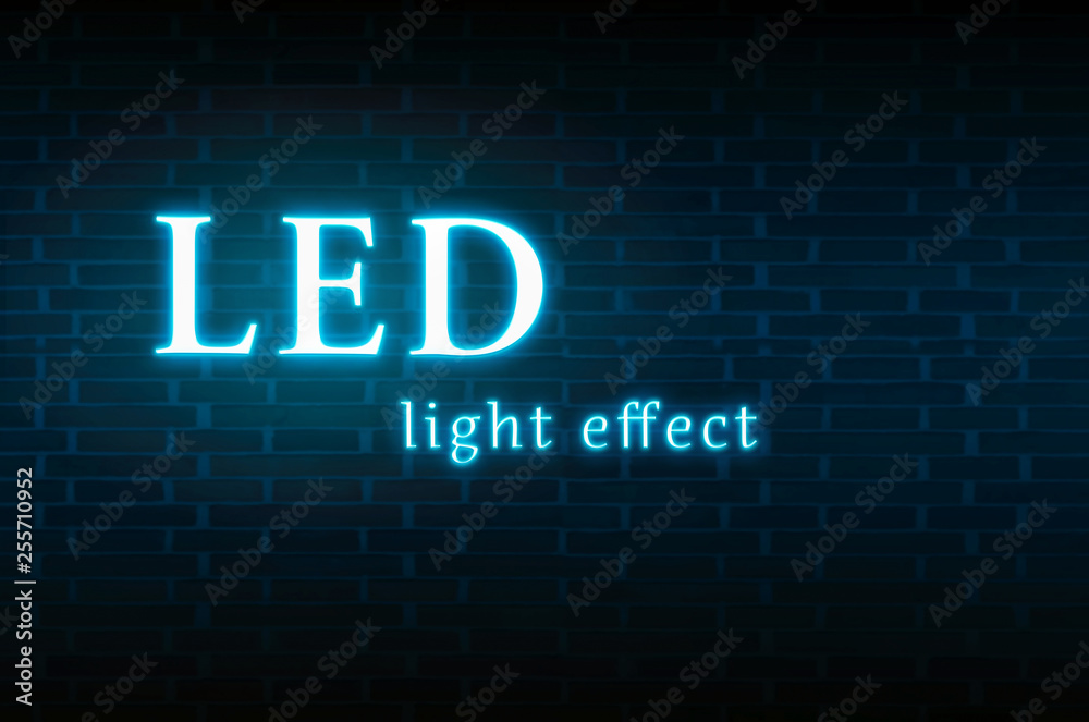led light effect