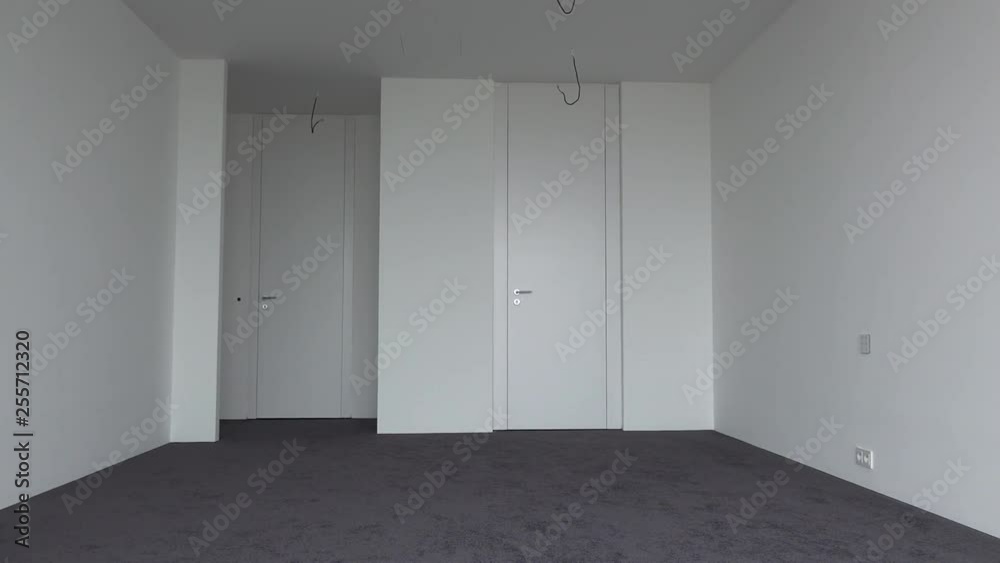 The interior of an empty apartment