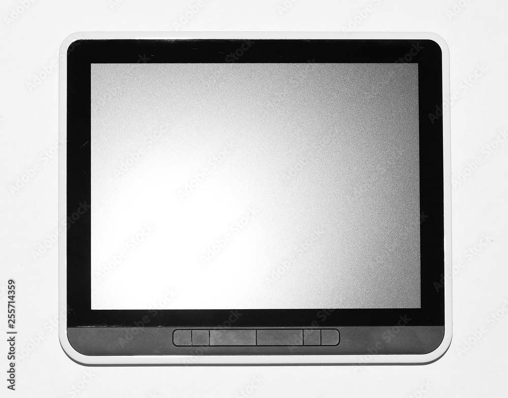 close up.digital tablet with blank screen.photo with copy space close up.digital tablet with blank screen.photo with copy space