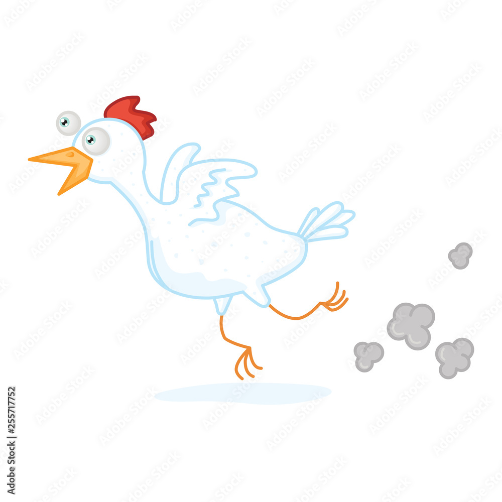 running chicken running chicken