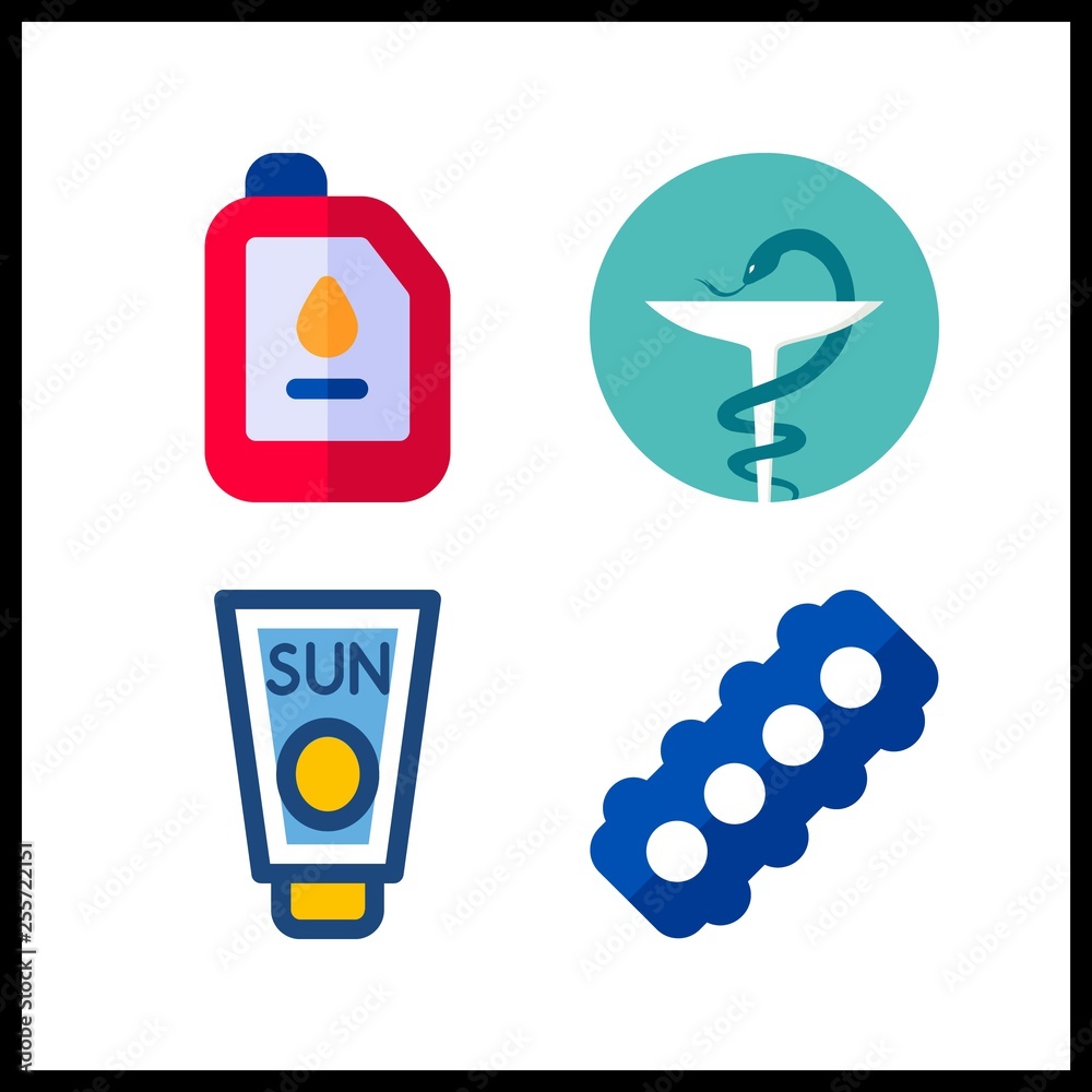 4 bottle icon. Vector illustration bottle set. oil and motor icons for bottle works 4 bottle icon. Vector illustration bottle set. oil and motor icons for bottle works