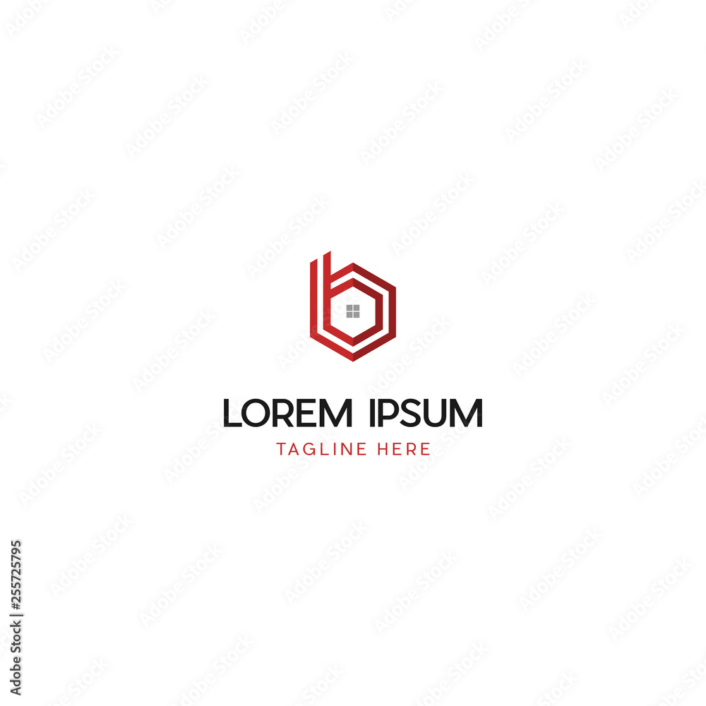 Letter B Home Business Creative Logo Design