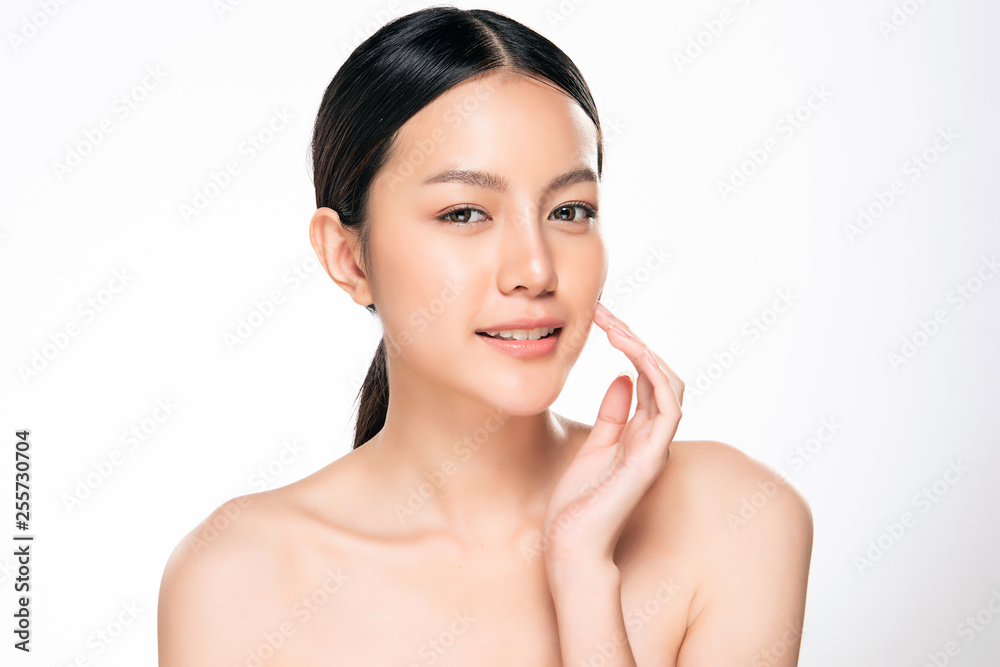 Beautiful Young asian Woman with Clean Fresh Skin Beautiful Young asian Woman with Clean Fresh Skin