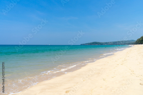 Beautiful beach in Phuket   Thailand