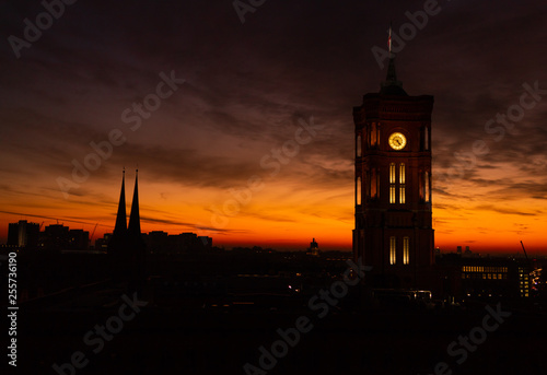 Sonnenuntergang berlin