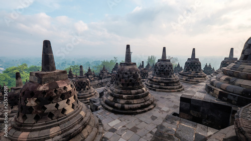 Borobudur Temple during Morning © KSWan
