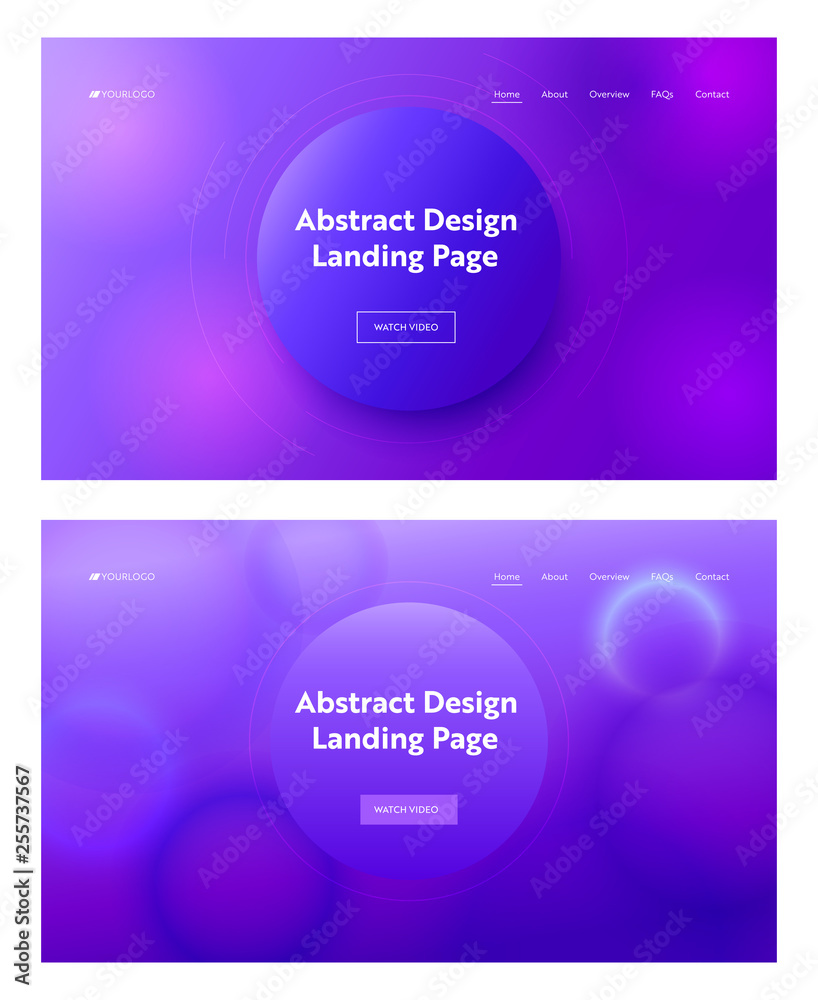 Dark Blue Purple Pink Abstract Geometric Circle Shape Landing Page Background Set. Digital Motion Gradient Pattern. Creative Neon Element for Website Web Page. Flat Cartoon Vector Illustration Dark Blue Purple Pink Abstract Geometric Circle Shape Landing Page Background Set. Digital Motion Gradient Pattern. Creative Neon Element for Website Web Page. Flat Cartoon Vector Illustration