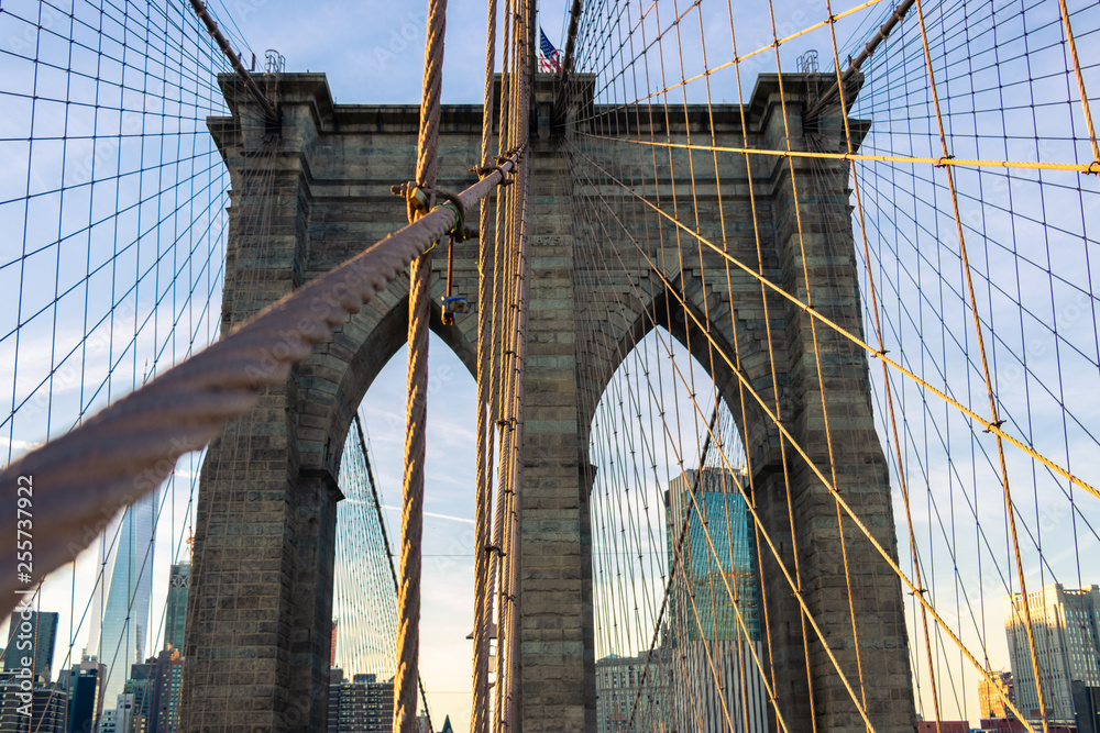 Fototapeta premium Nowy Jork - Most Brookliński