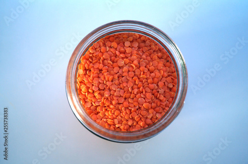  lentils in a jar