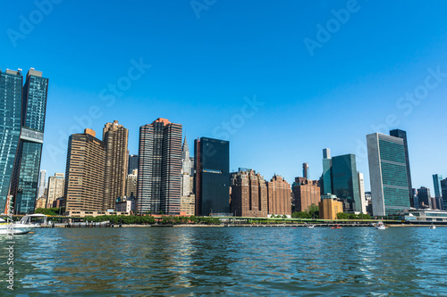 Manhattan skyline from East River, NYC © pikappa51