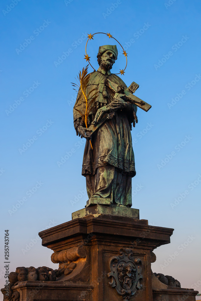 Saint John of Nepomuk Statue in Prague