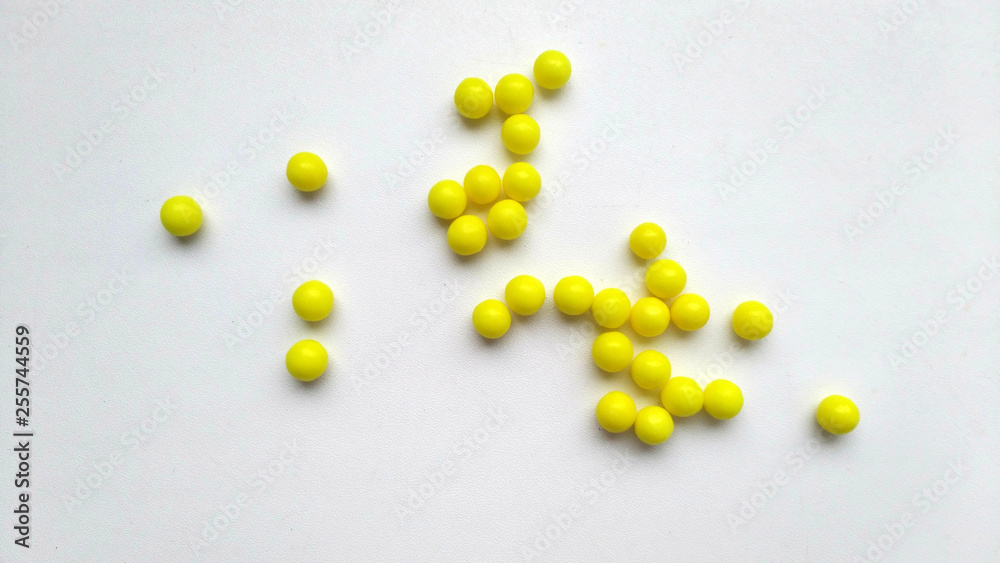 pills isolated on white background pills isolated on white background
