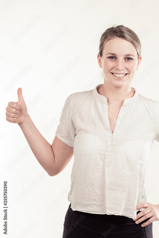 a girl is very positive a girl is very positive