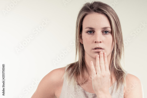 a girl is very positive