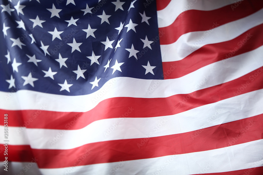 Obraz premium american flag of united states of america