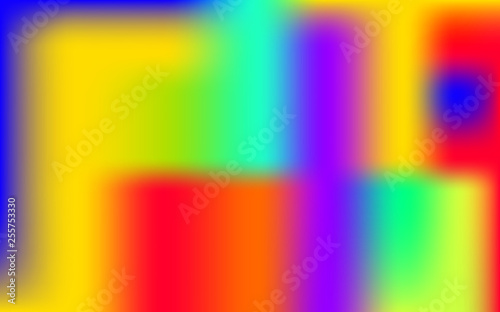 Trendy Colorful Fluid Gradient Shape Background with Place fo Text.