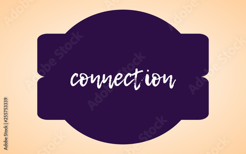 Showing connection text