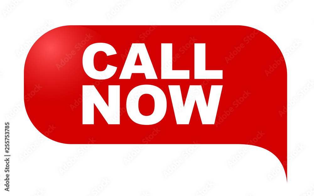 red vector banner call now red vector banner call now