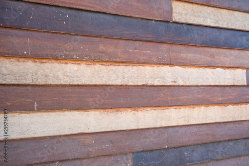 Wooden texture background for exterior design of house