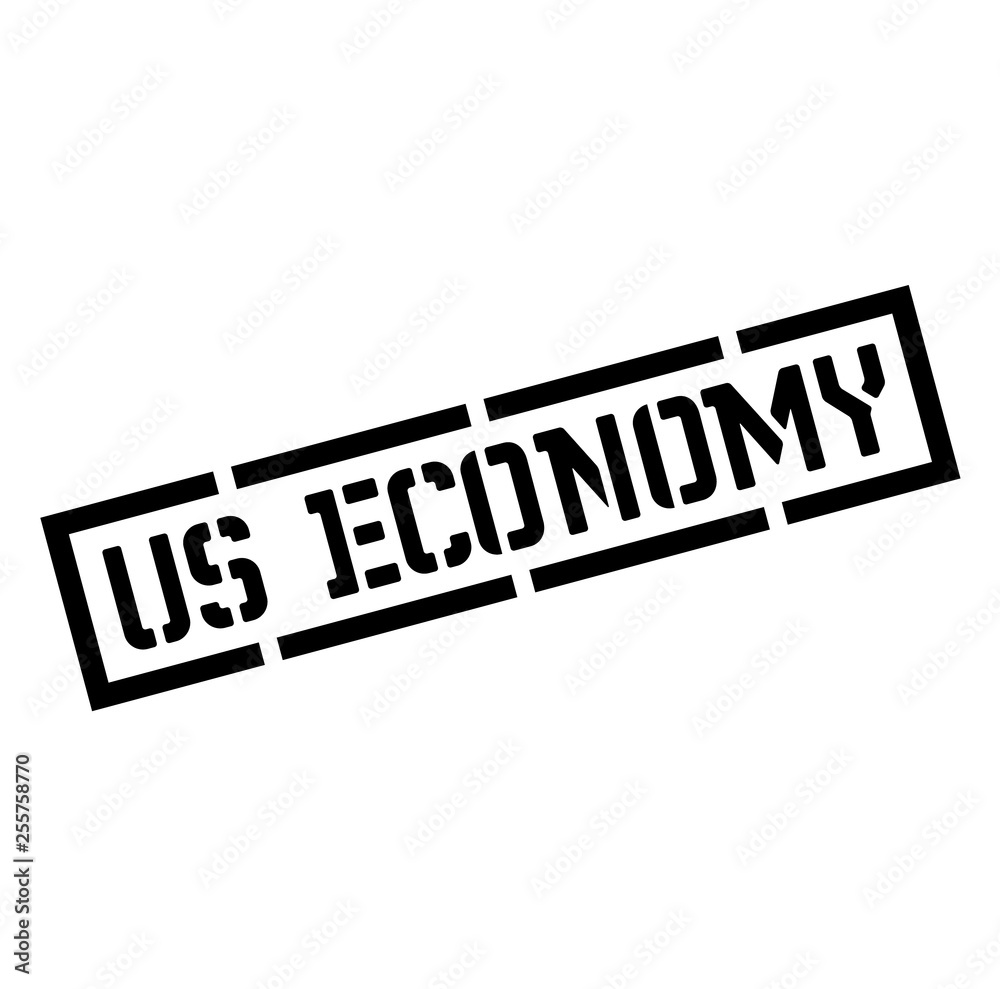 us economy black stamp us economy black stamp