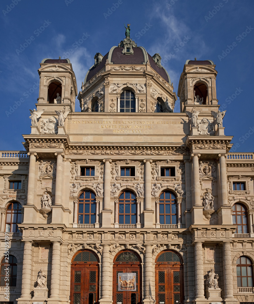 Vienna, Austria - July 6 2017: Museum of Art History (Kunsthistorisches Museum)