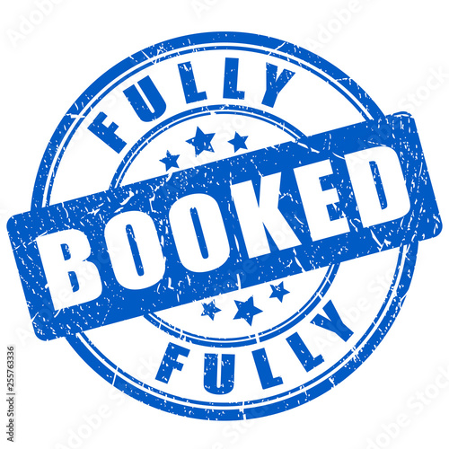 Round vector stamp fully booked