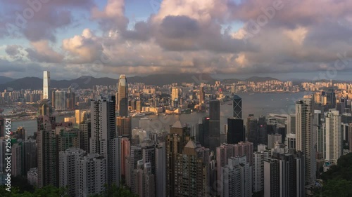 Wallpaper Mural Timelapse Hong Kong Sonnenuntergang Torontodigital.ca