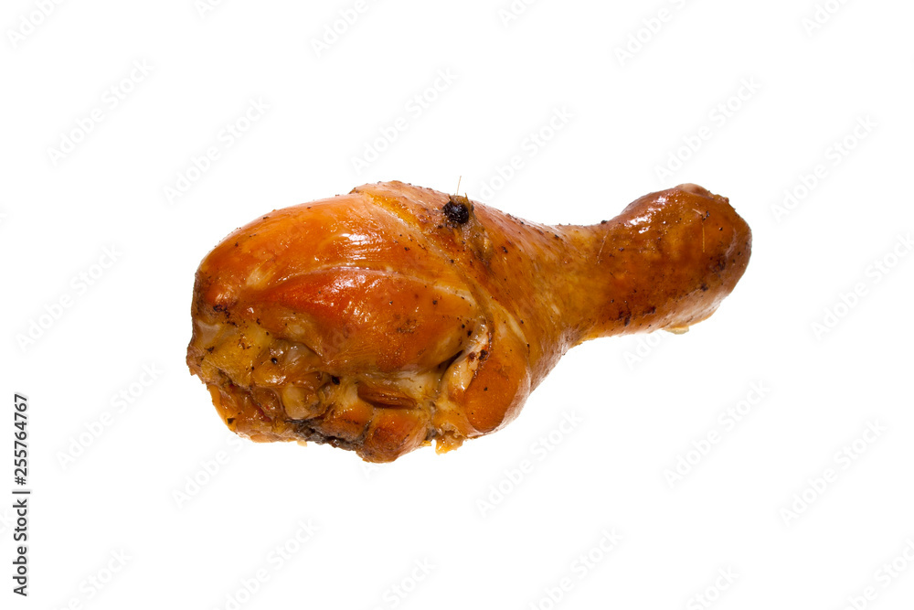 meat isolated on white background