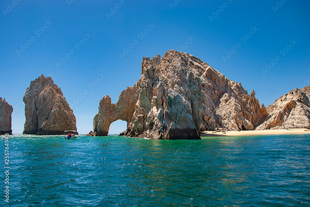 The Arch at Cabo San Lucas is right at the tip of the Baja California Peninsula on Mexico's west coast