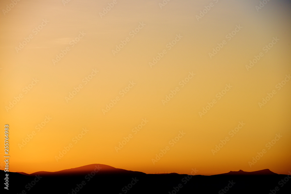 Sunset in Spain Sunset in Spain