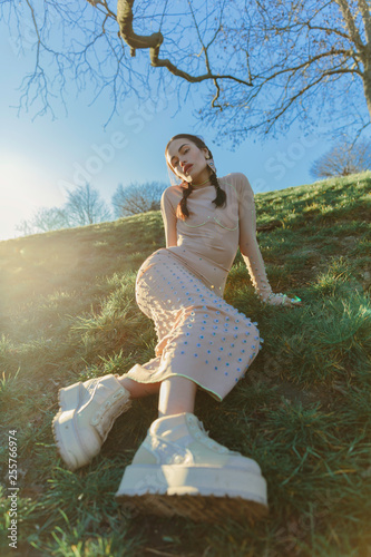 La filles de buttes chaumont