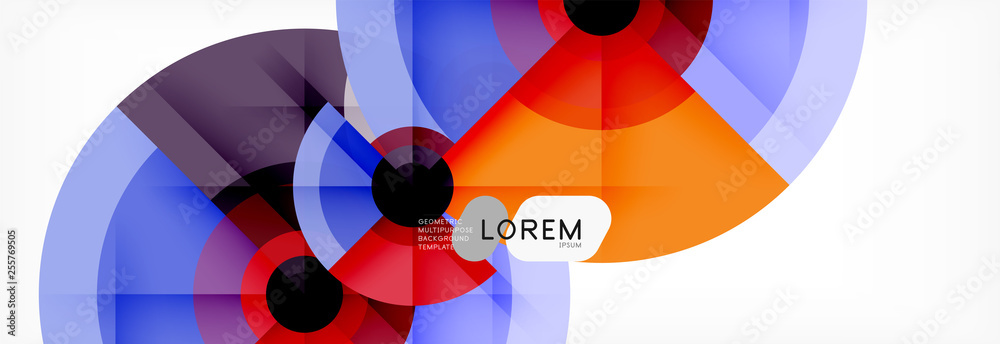 Geometric circle abstract background, creative geometric wallpaper. Geometric circle abstract background, creative geometric wallpaper.