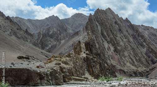 Mountainscape of Ladakh, North of India