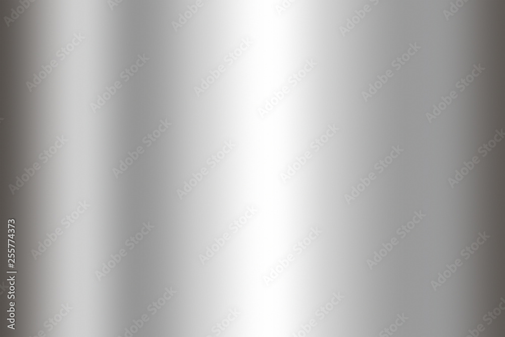 Stainless steel texture background. Shiny surface of metal sheet. Stock  Photo