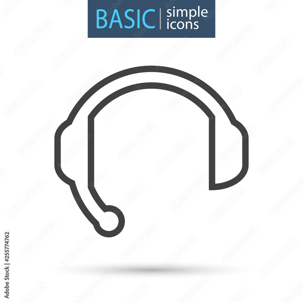 Fototapeta premium artificial intelligence simple icon