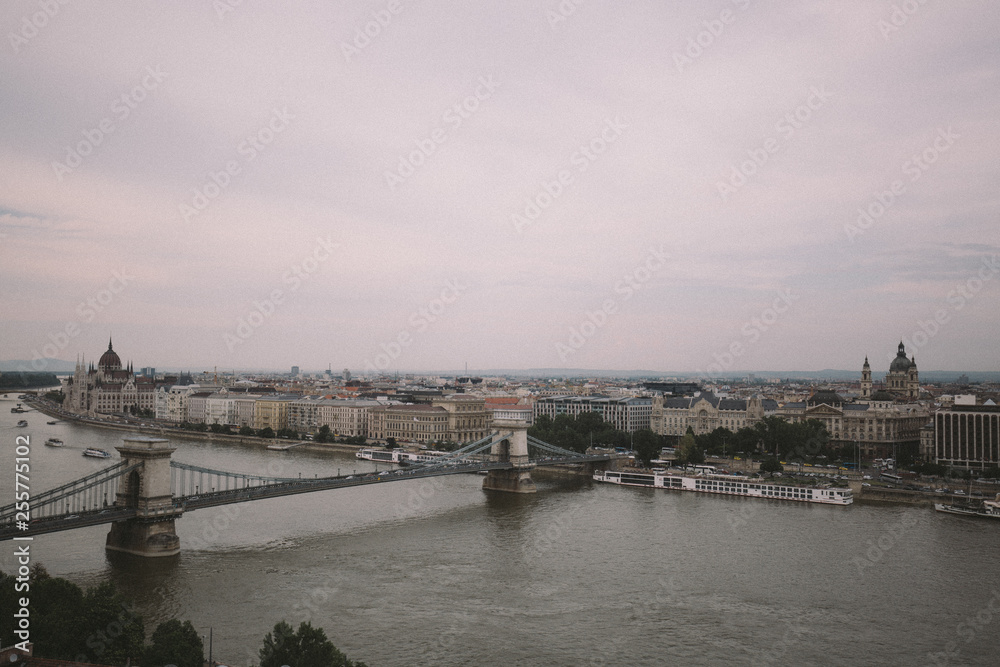 Fototapeta premium chain bridge in budapest