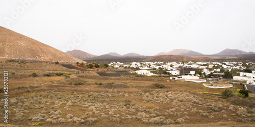 Yaiza  typical Canarian village in Lanzarote Island