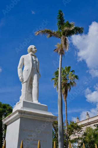 Carlos Manuel de Céspedes, Plaza de Armas, Havanna, Kuba
