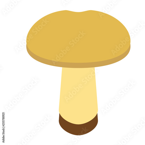 mushroom flat illustration