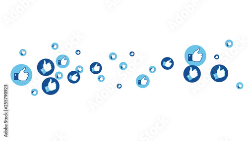 mi piace, consenso, social network