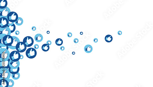mi piace, consenso, social network