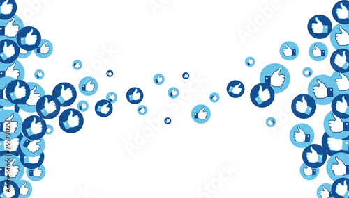 mi piace, consenso, social network