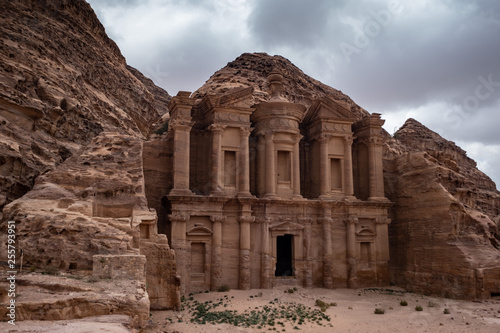 The Monastery - Ad-Deir temple in Petra Jordan