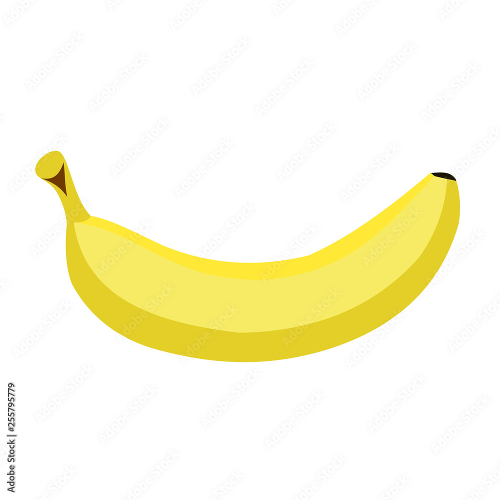 banana flat simple illustration