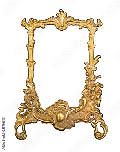 Golden vintage frame for painting or mirror