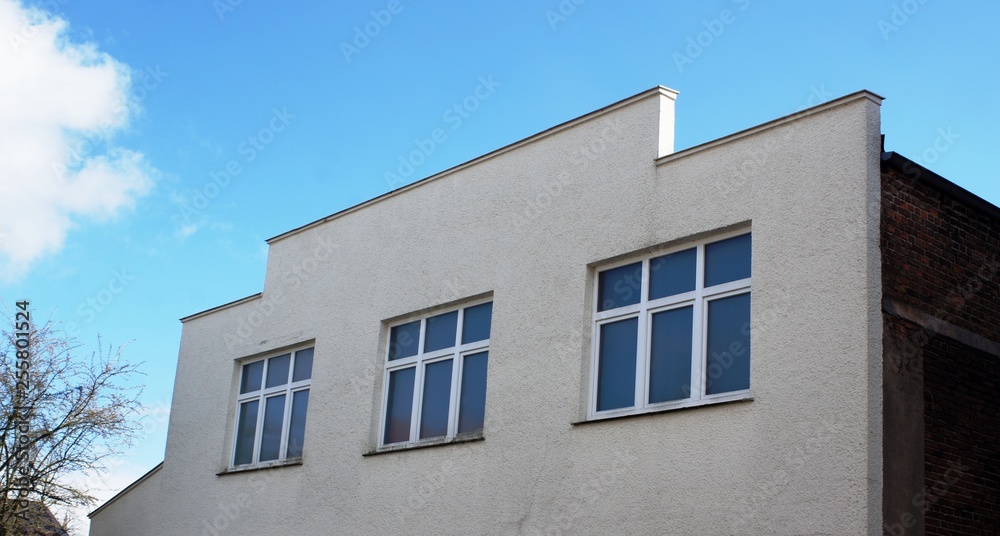 house with windows