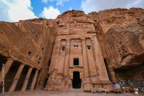 Urn Tomb in Petra Jordan